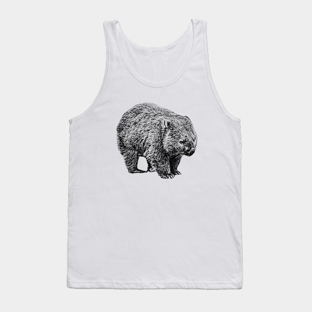 Wombat Tank Top by Guardi